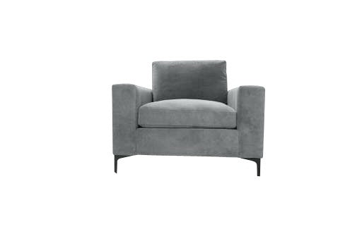 Bella Chair Wide Arm Steel