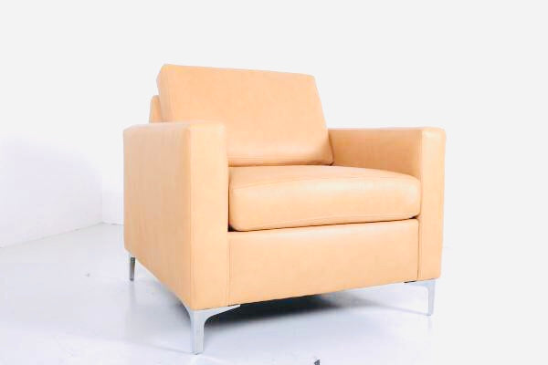 Bella Luxe Italian Leather Chair
