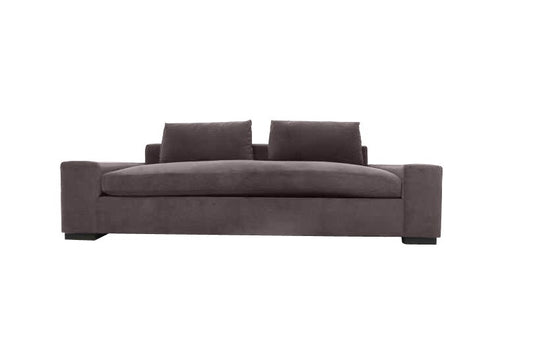 Modern Zen Sofa  - Plum