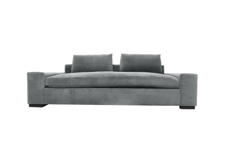 Modern Zen Sofa - Steel