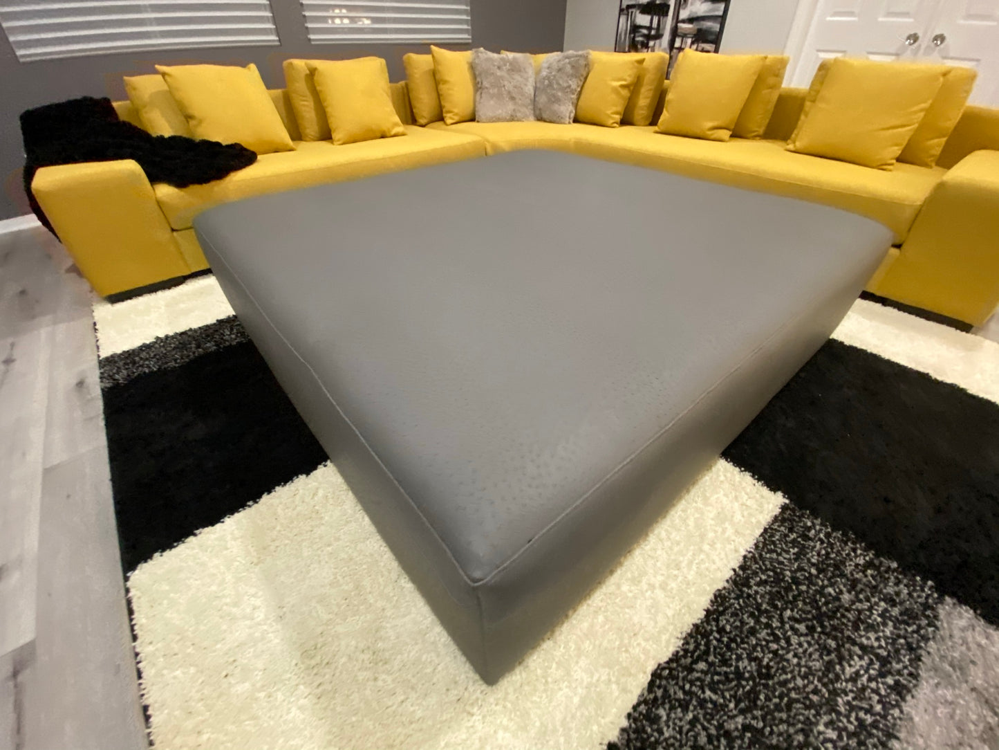 Big Square Ottoman