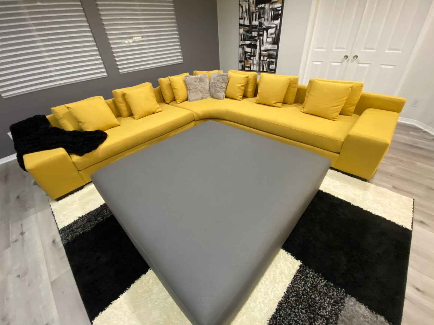 Big Square Ottoman