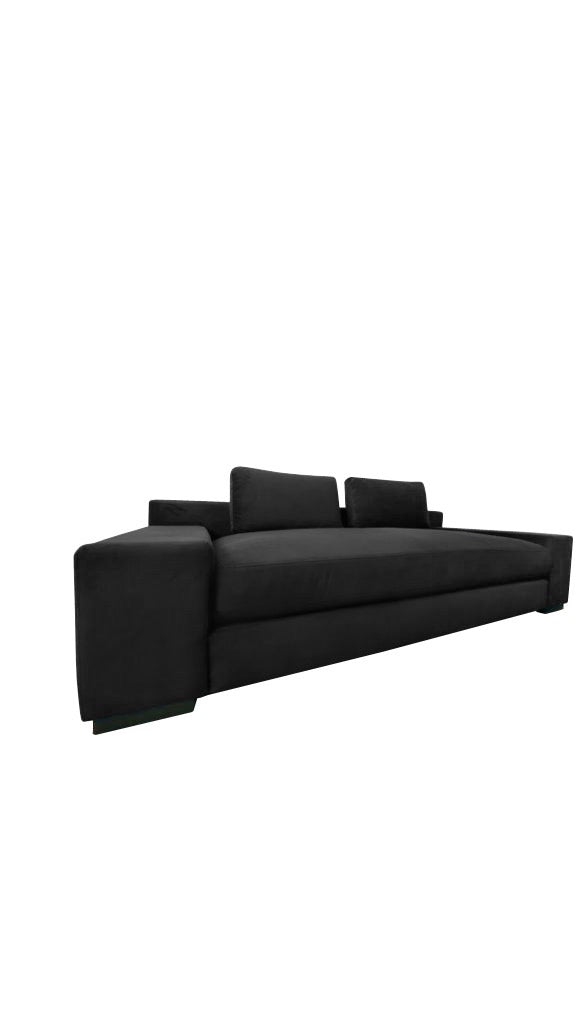 Modern Zen Sofa - Black