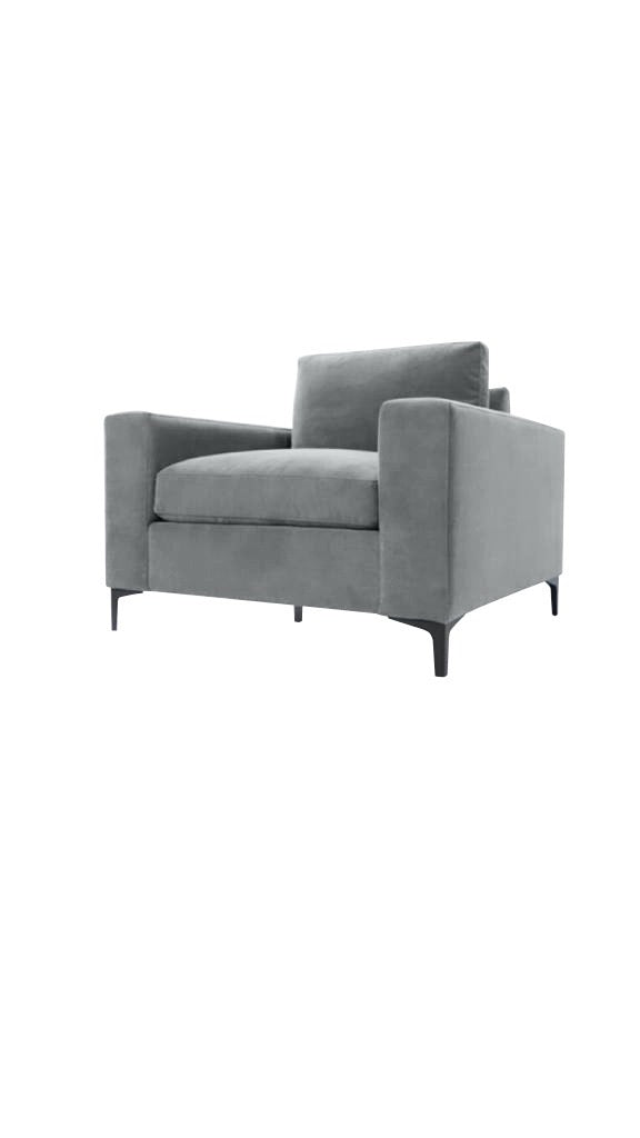 Bella Chair Wide Arm Steel