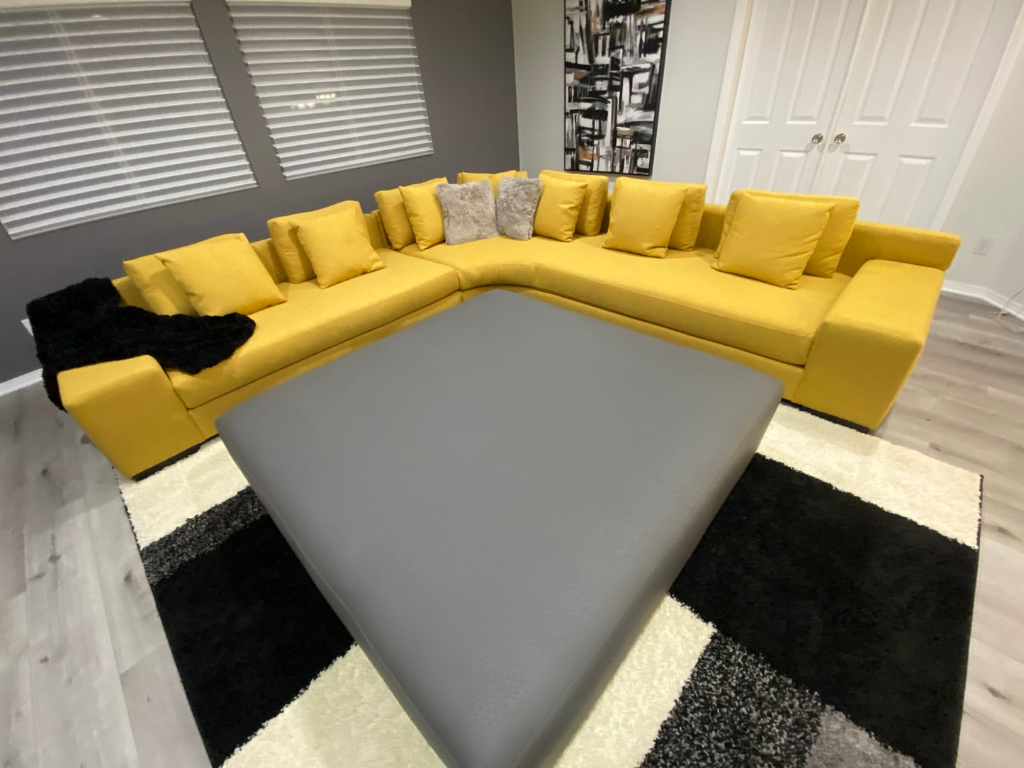 Big Square Ottoman