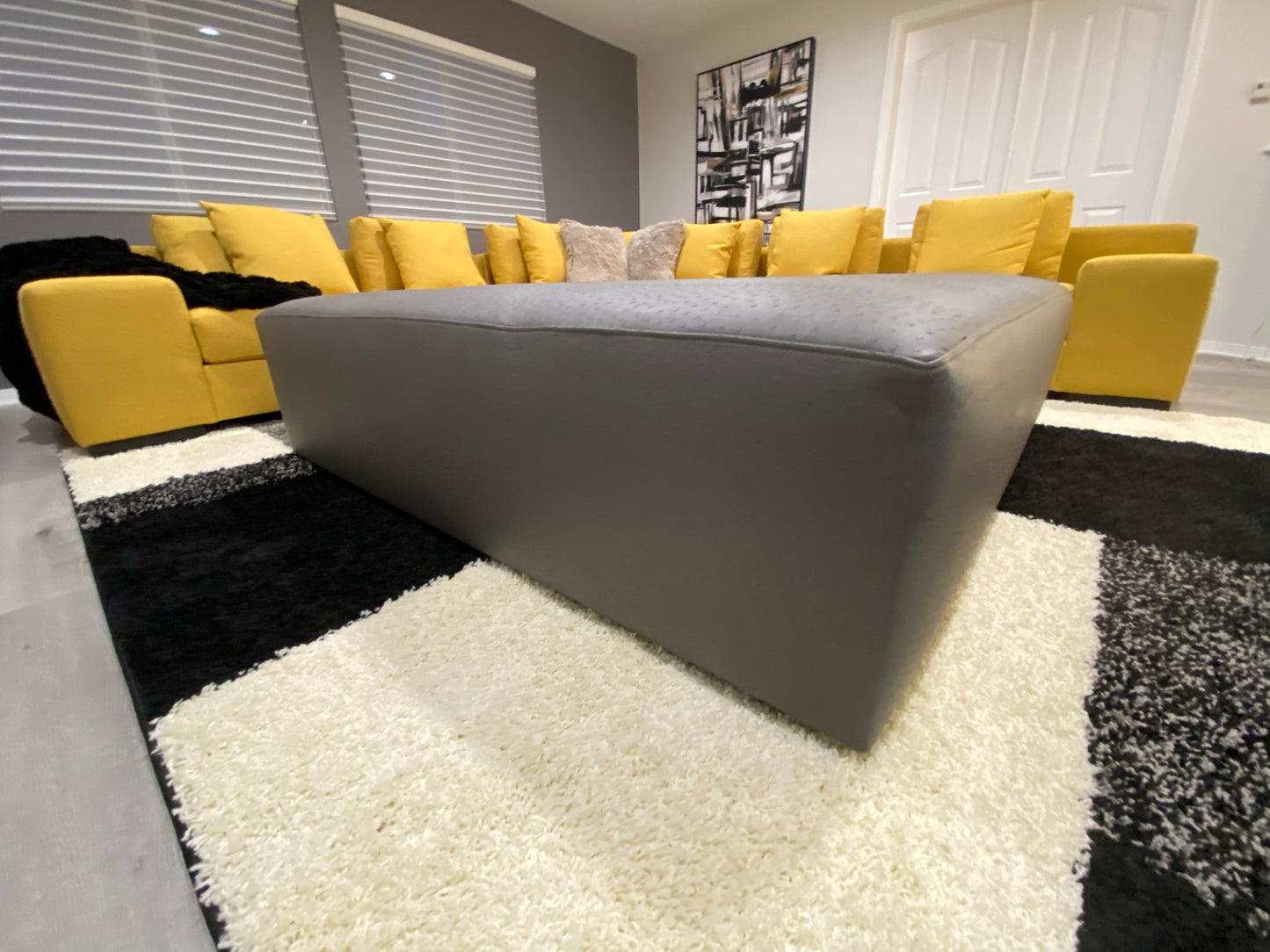 Big Square Ottoman