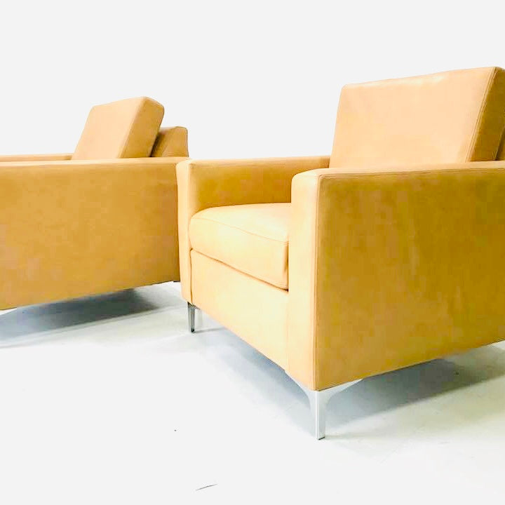 Bella Luxe Italian Leather Chair