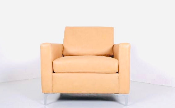 Bella Luxe Italian Leather Chair