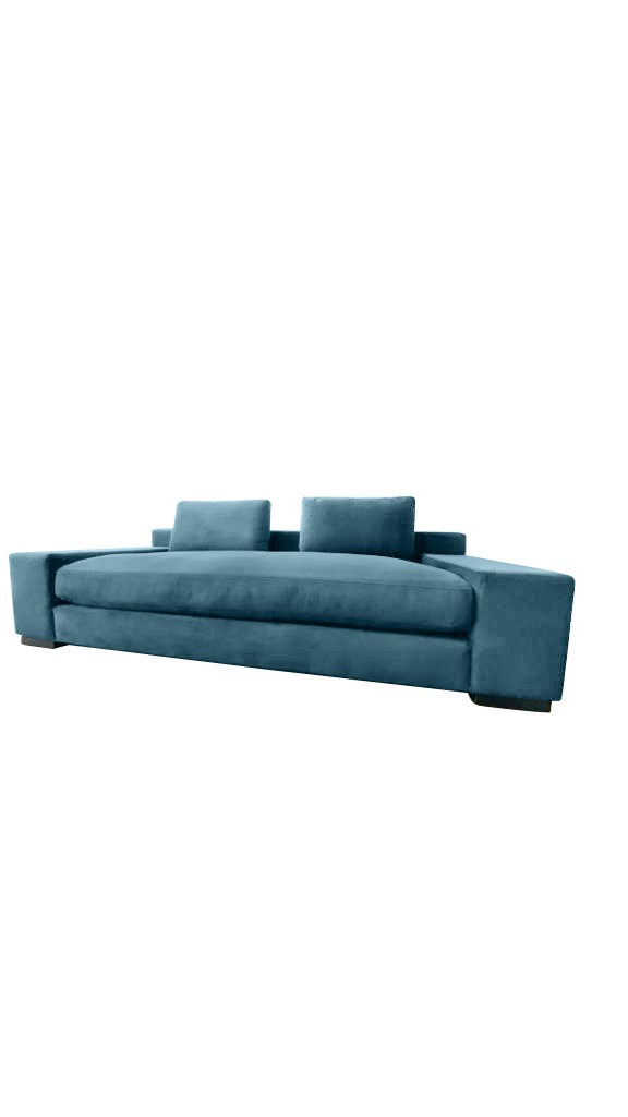 Modern Zen Sofa  - Peacock