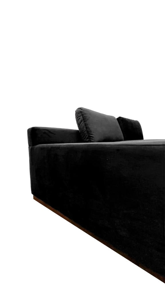 Modern Zen Sofa - Black