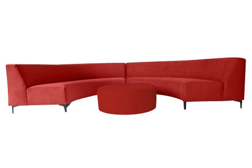 Unity Sectional - Red