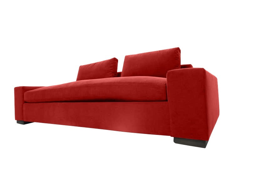 Modern Zen Sofa - Red