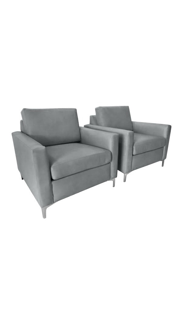 Bella Chair Wide Arm Steel