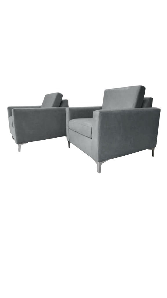 Bella Chair Wide Arm Steel