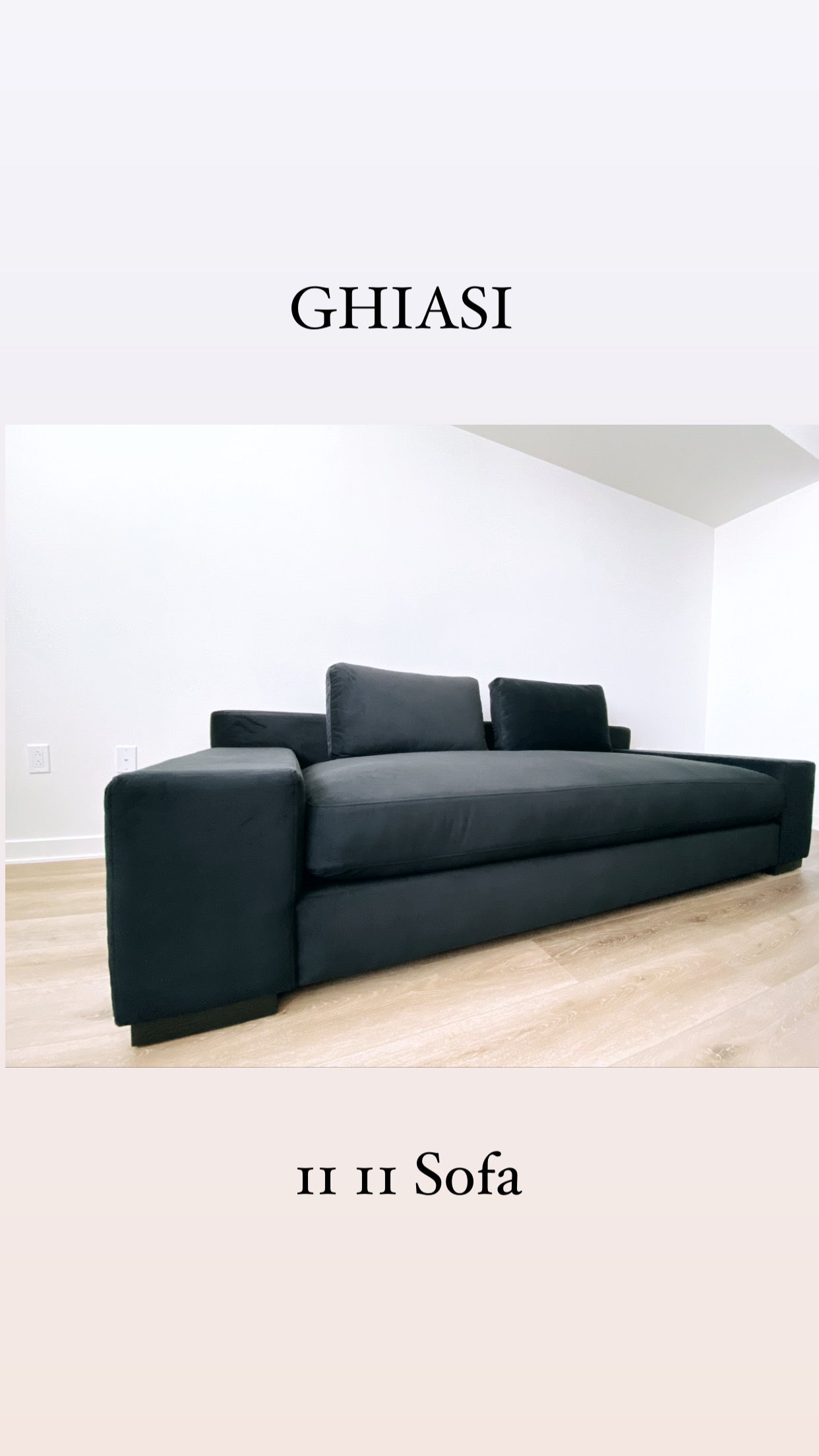Modern Zen Sofa