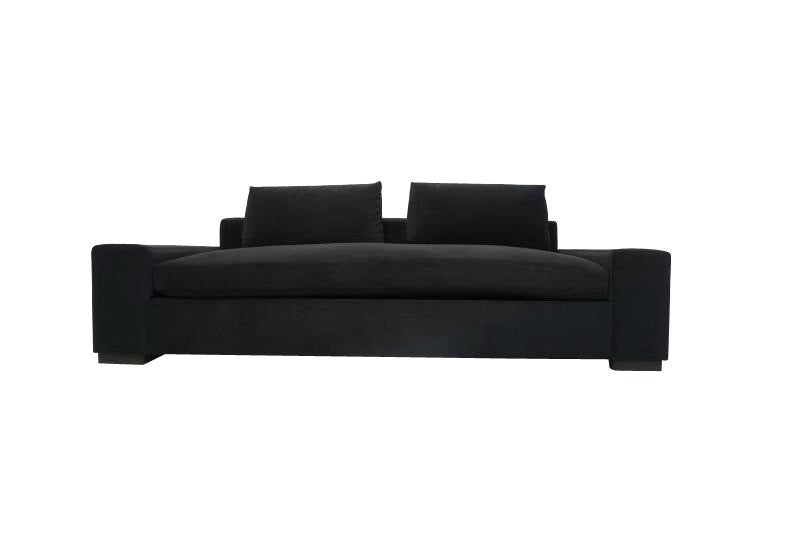 Modern Zen Sofa - Black